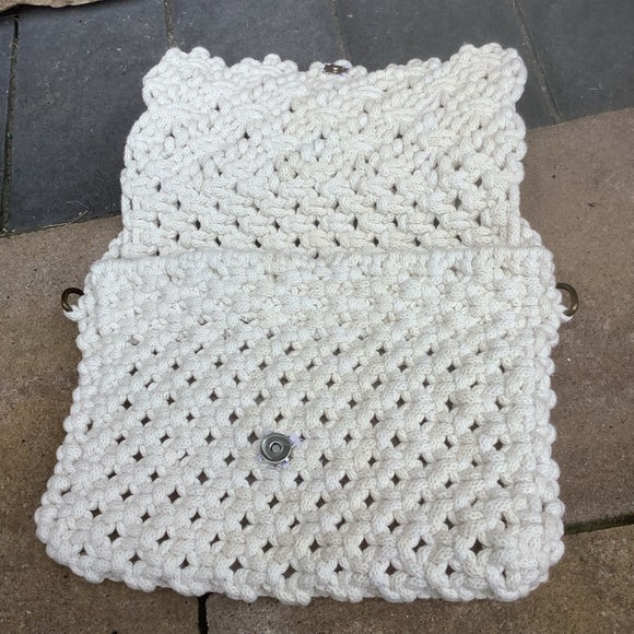 New Handcrafted Macramé Shoulder Bag - Picture 6 of 6